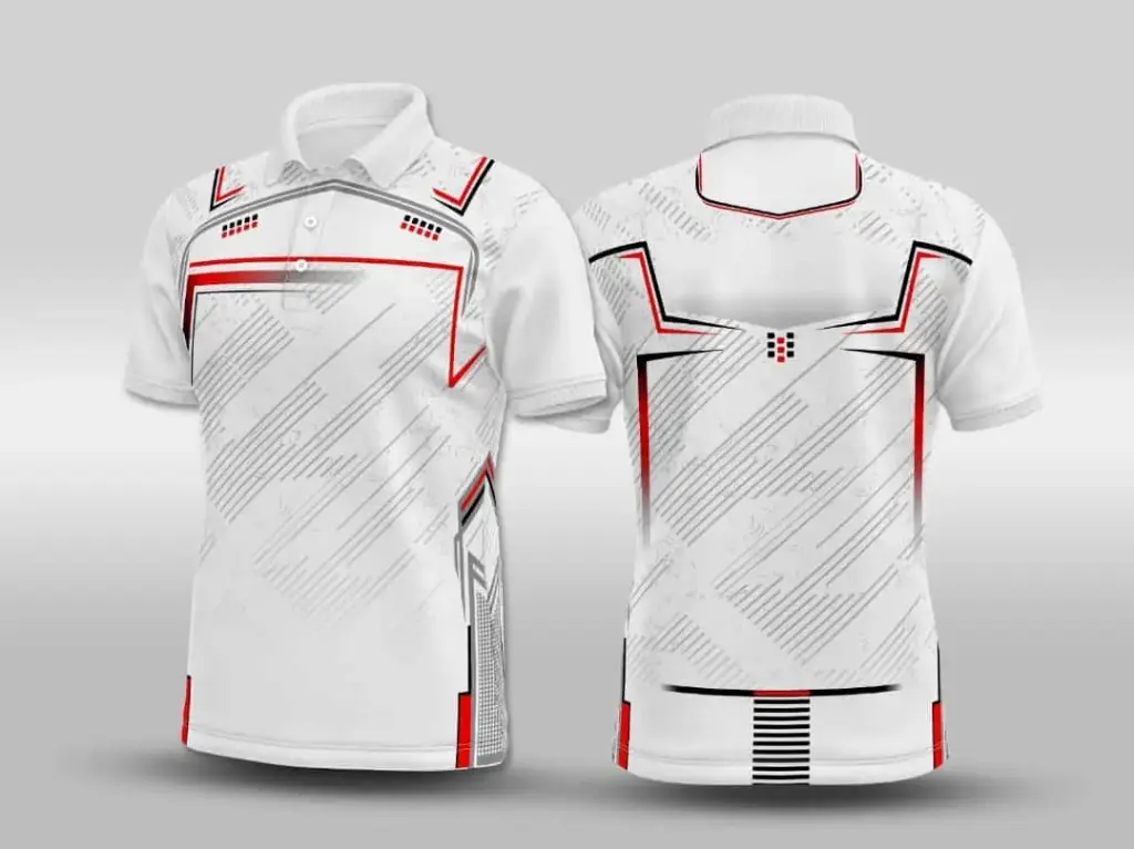 Full White -Slite Red Shade